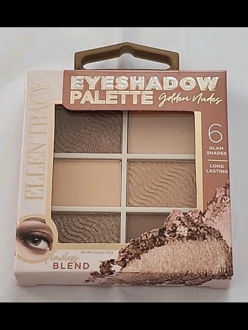 ⚠️ 5/25: Ellen Tracy Golden Nudes 6 Eyeshadow Palette